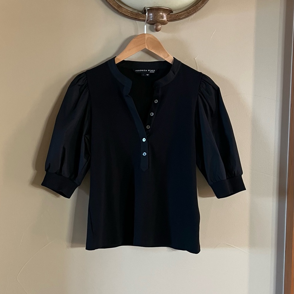 Nwot Veronica Beard Buttoned Blouse - image 4